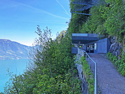 Hammetschwand电梯或电梯欧洲最高的外部电梯图片