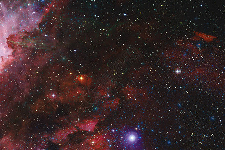 星场尘星云和银河系这些由美国航天局提供图片