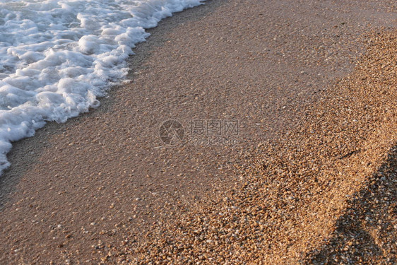 海滨美丽的风景放松视图图片