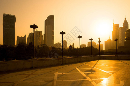 上海黄浦区人民公园人民广场背景图片