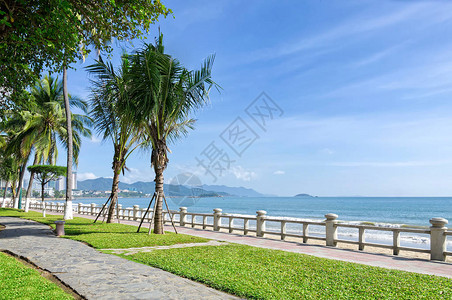 Trang市极好的海滩图片