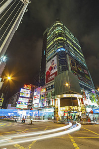 香港市中心繁忙的街道它拥有700万人口图片
