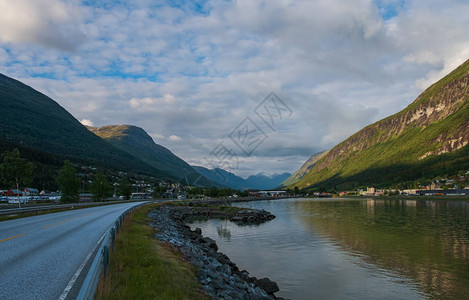 挪威最壮观的自然美景地区之一图片