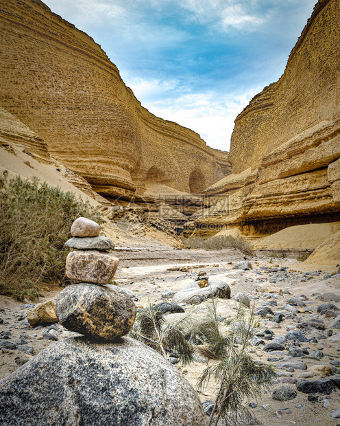 秘鲁伊卡纳兹卡沙漠的LosPerdidos图片