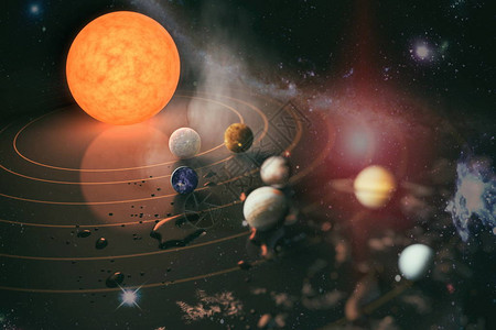 太阳系行星彗星太阳和恒星图片