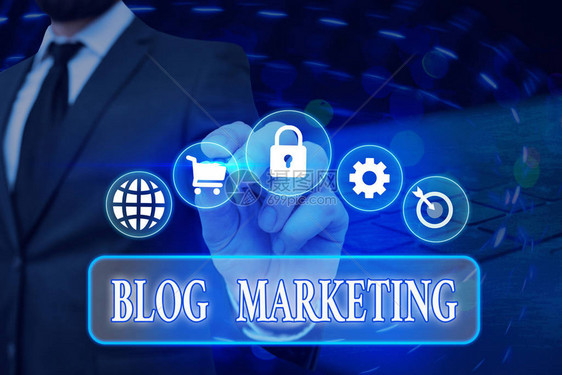概念意指任何通过博客公开或广告发布网站的程序blogMarmarketing图片