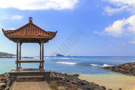 印度尼西亚巴厘岛沙努尔海滩的早晨气氛印度尼西亚巴厘岛沙努尔图片