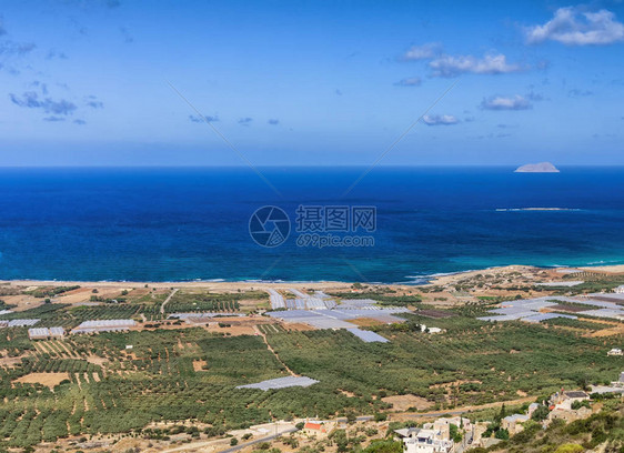 希腊克里特岛Crete岛Falasarna海滩图片