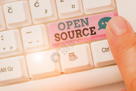 显示OpenSource的文本符号商业图片显示软件图片