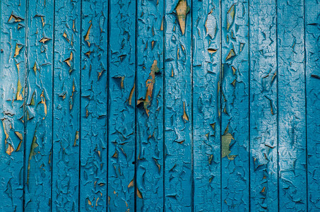 蓝色木制背景或彩色木板绿松石纹理蓝色木材纹理木制背景图片