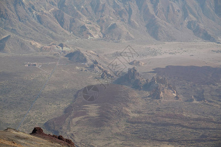 取自西班牙加那利群岛特内里费岛Tenerife岛的TE图片