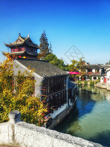 朱家角是位于上海市青浦区的一座古水镇图片