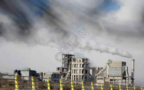 大气污染重工业区图片