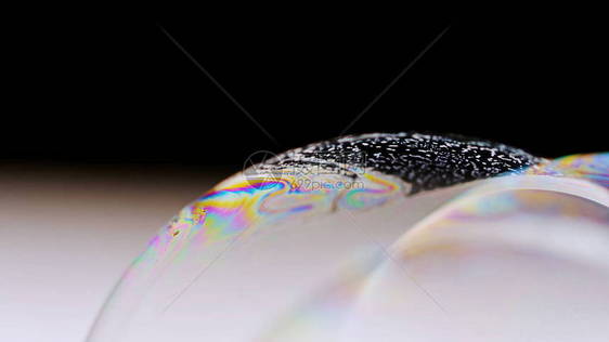 肥皂泡微距拍摄干净柔和优雅明亮的背景特写肥皂泡颜色洗涤消毒泡沫背景用图片