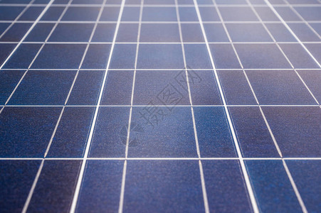 特殊的太阳能电池将能量从阳光转化为电能清洁能源对环境友好图片