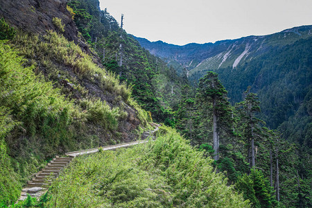 Jade山地景观山台图片