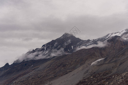 与山峰的格陵兰风景图片