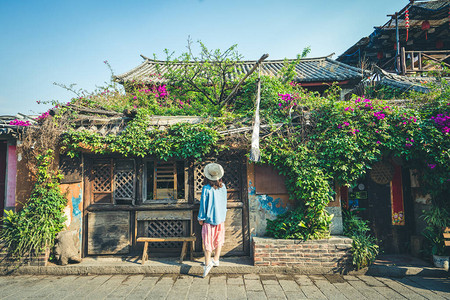 云南大理古城风景街图片