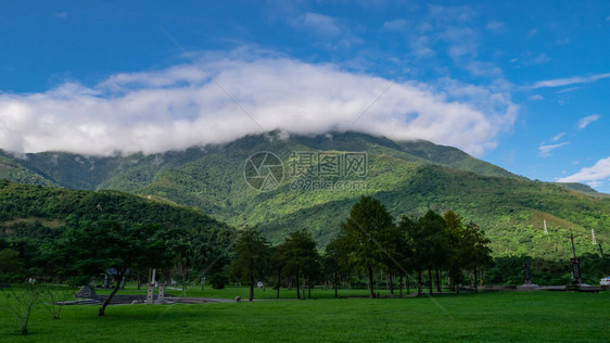 Hualien岛Liyu湖风景地区周图片