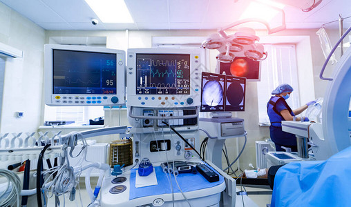 手术室的现代设备神经外科医疗设备背景手术室图片