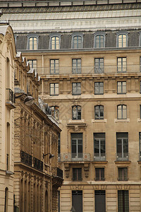 巴黎大厦的门面图片