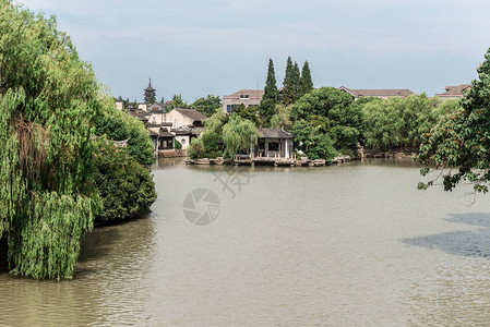 浙江嘉兴南湖风景区秀园图片