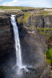 冰岛海斯瀑布景观图片