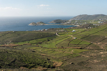 希腊米科诺斯岛风景图片