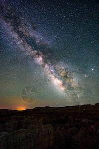 银河系中心的射手座和天蝎座图片