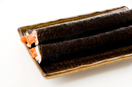 三文鱼寿司卷寿司卷图片