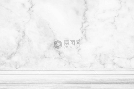 白木桌有Marble纹理背景图片