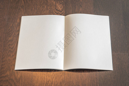 模拟书空白开放页目录杂志小册子袖口手册表图片