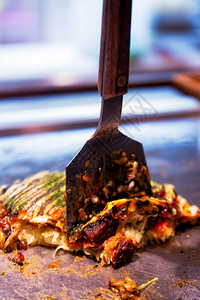 Okonomiyaki在关西图片