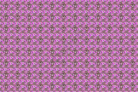 无缝的花型粉色棕色和紫色的小图片