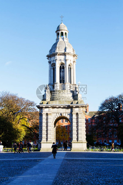 成立于1592年被评为全球第43位最佳大学三一学院于2013年日在高清图片下载正版图片506613556摄图网