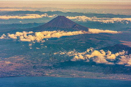 日本富士山标志日本的图片