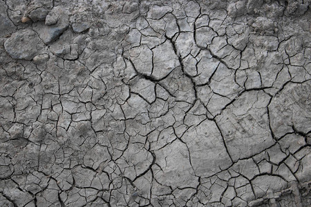 干旱造成的地面裂痕全球升温的概念干旱破碎的荒凉地背景图片