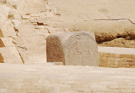 图特摩斯之梦石碑IV吉萨大狮身人面像埃及图片