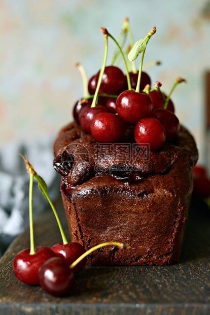 美味巧克力蛋糕brownie图片