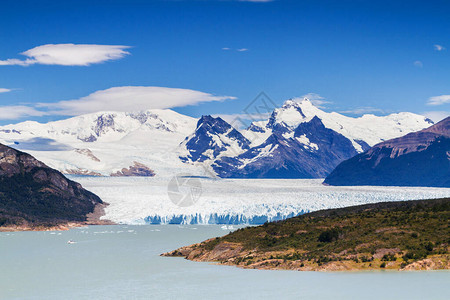 阿根廷巴塔哥尼亚的佩里托莫雷诺冰川阿根廷圣克鲁斯省的冰川公园它是阿根廷巴塔哥尼亚最重要的图片