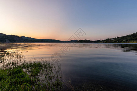 Bor湖BorskoJezero是塞尔维亚东部博尔市附图片