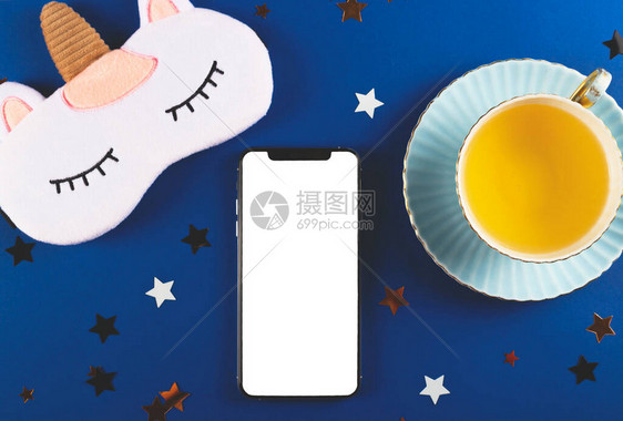 智能手机上的健康睡眠应用程序图片