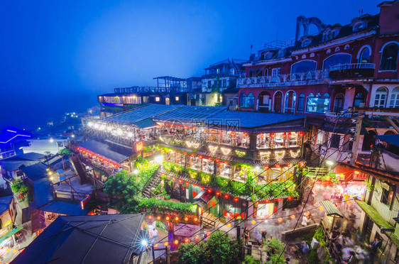 JiufenOldStreet新台北市著名观光区的图片