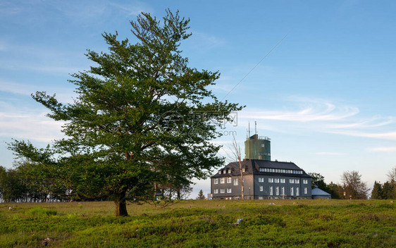 KahlerAsten黄昏山峰德国最著名的索亚兰地区山图片