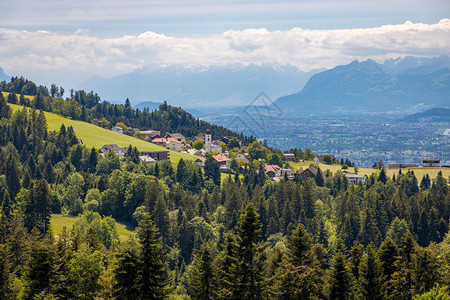从山村Lutzenreute和Eichenberg到康斯坦茨湖图片