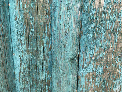 浅蓝色木屋墙图片