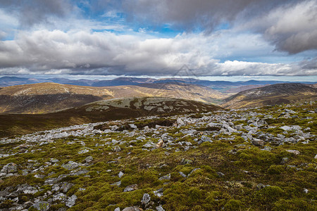 在苏格兰高地Cairngorm图片