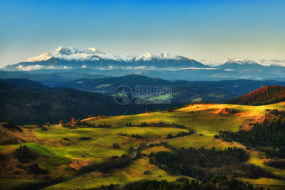 波兰山Tatry风景图片