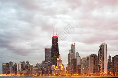 美国伊利诺斯州芝加哥黄图片