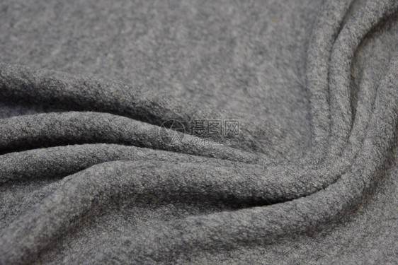 衣服布料的紧身纹理灰色羊毛图片